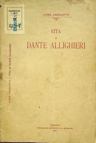 Leben des dante - des, allighieri